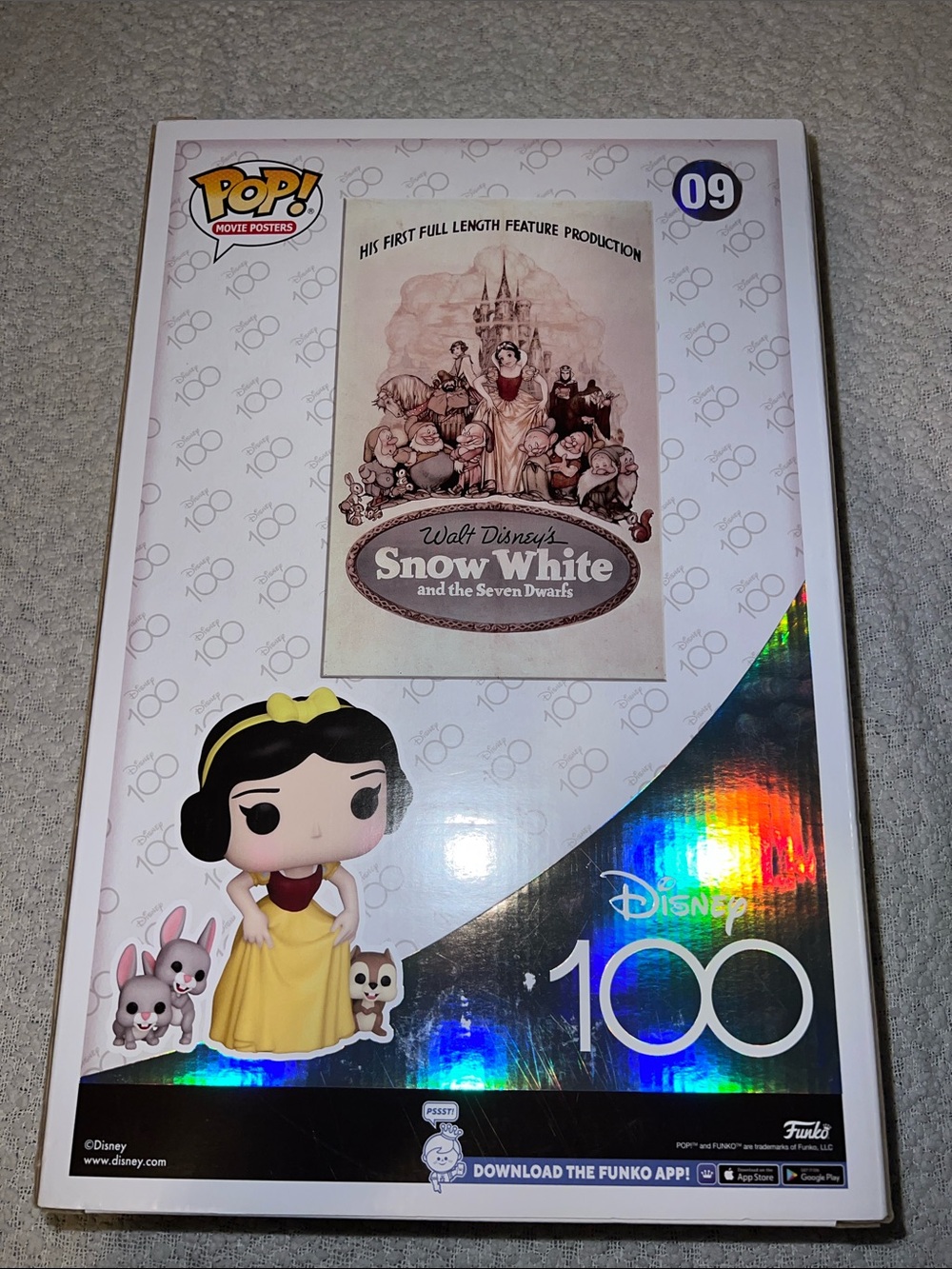 Funko Pop!Disney 100 Snow White & Woodland Creatures Vinyl Figures - NIB - Picture 2 of 5